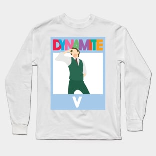 BTS DYNAMITE V Long Sleeve T-Shirt